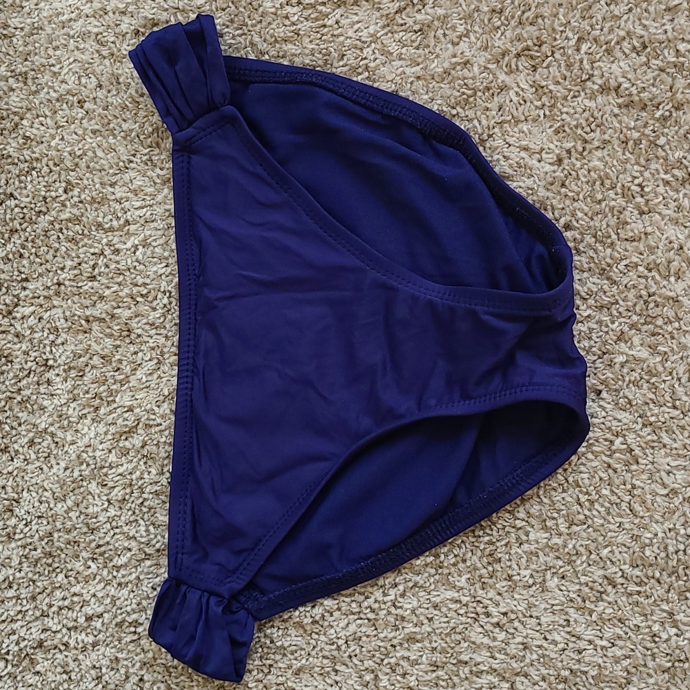 Navy Blue Bikini Swim Bottoms